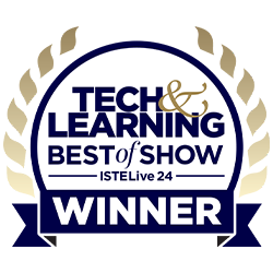 Tech and LEarning BEst of show ISTE live 2024 wwonderears